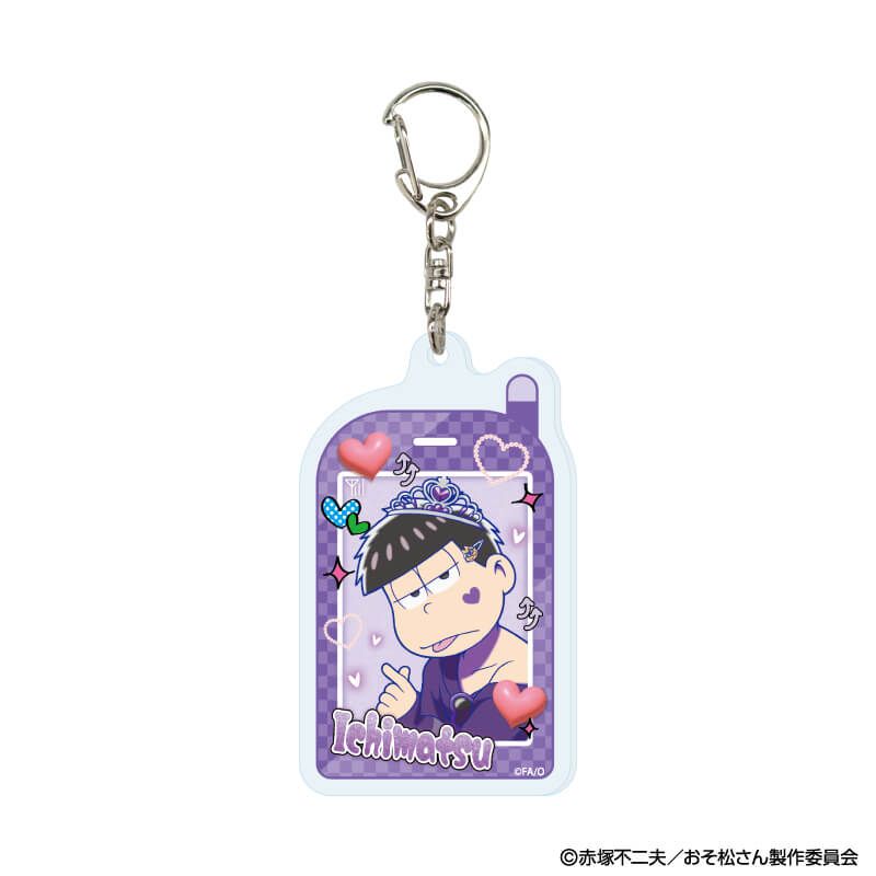 アクリルキーホルダー「おそ松さん」02/ギャル男ver. ブラインド(6種)(描き下ろしイラスト)