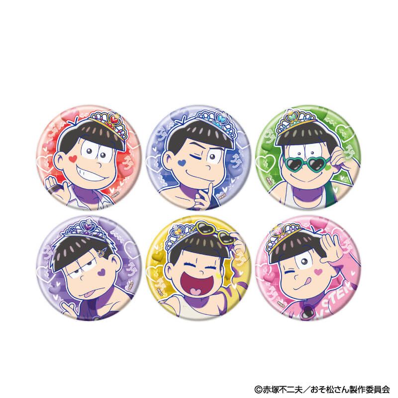 缶バッジ「おそ松さん」02/ギャル男ver. ブラインド(6種)(描き下ろしイラスト)