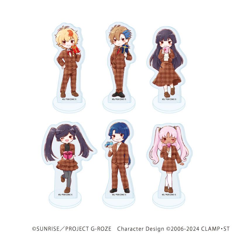 アクリルぷちスタンド「コードギアス 奪還のロゼ」02/バレンタインver.トレーディング(6種)(グラフアートイラスト)