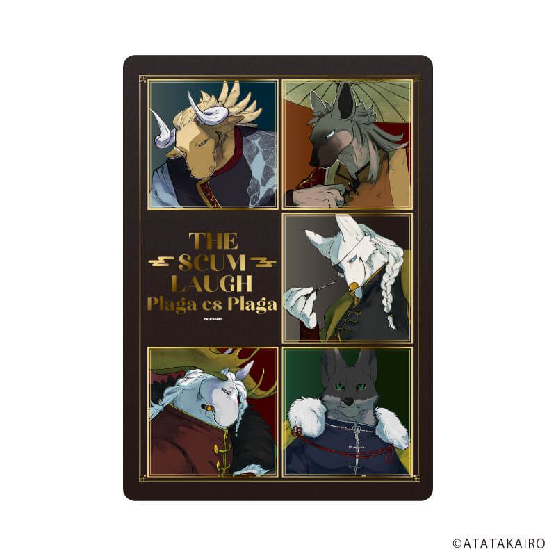 キャラクリアケース「ザ・スカム・ラフ プラガ エス プラガ」01/集合デザイン(描き下ろしイラスト)