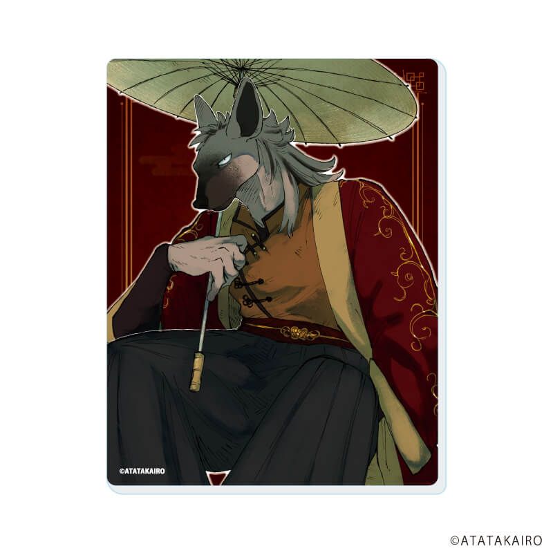 アクリルカード「ザ・スカム・ラフ プラガ エス プラガ」01/コンプリートセット(全5種)(描き下ろしイラスト)