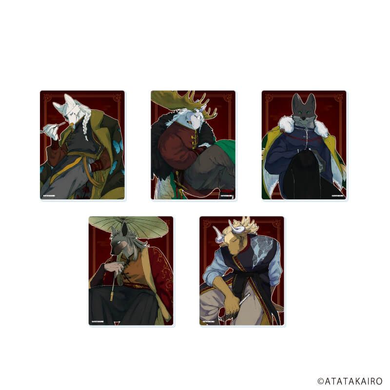 アクリルカード「ザ・スカム・ラフ プラガ エス プラガ」01/ブラインド(5種)(描き下ろしイラスト)