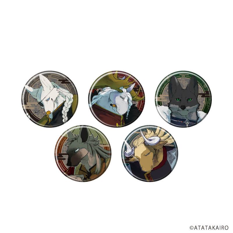 缶バッジ「ザ・スカム・ラフ プラガ エス プラガ」01/ブラインド(5種)(描き下ろしイラスト)