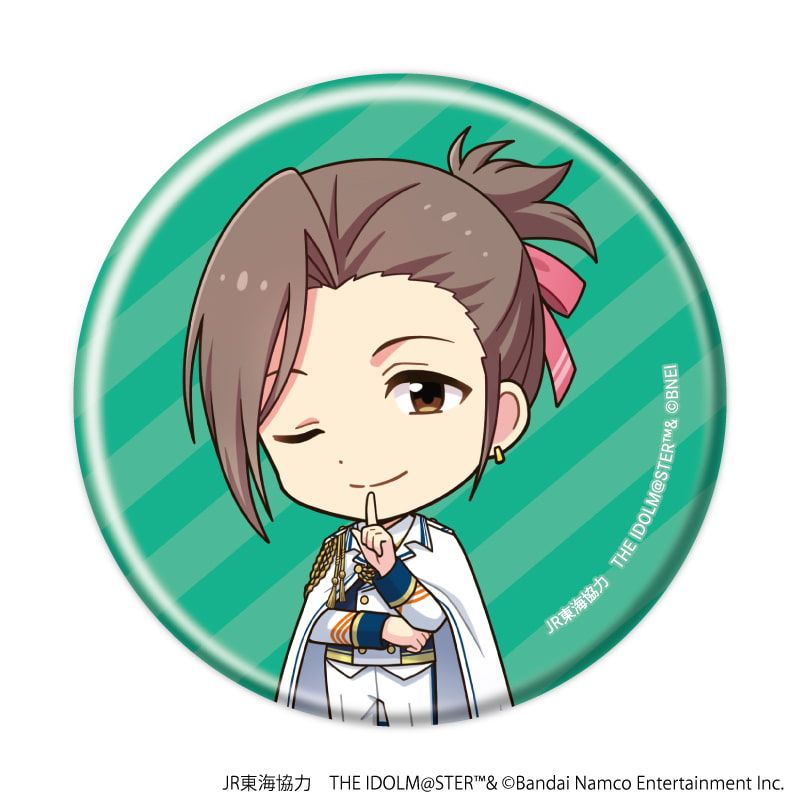 缶バッジ「JR東海×『アイドルマスター』シリーズ TR@VEL MEDLEY!!!!!!」04/コンプリートBOX(全10種)
