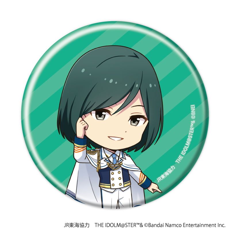 缶バッジ「JR東海×『アイドルマスター』シリーズ TR@VEL MEDLEY!!!!!!」04/コンプリートBOX(全10種)