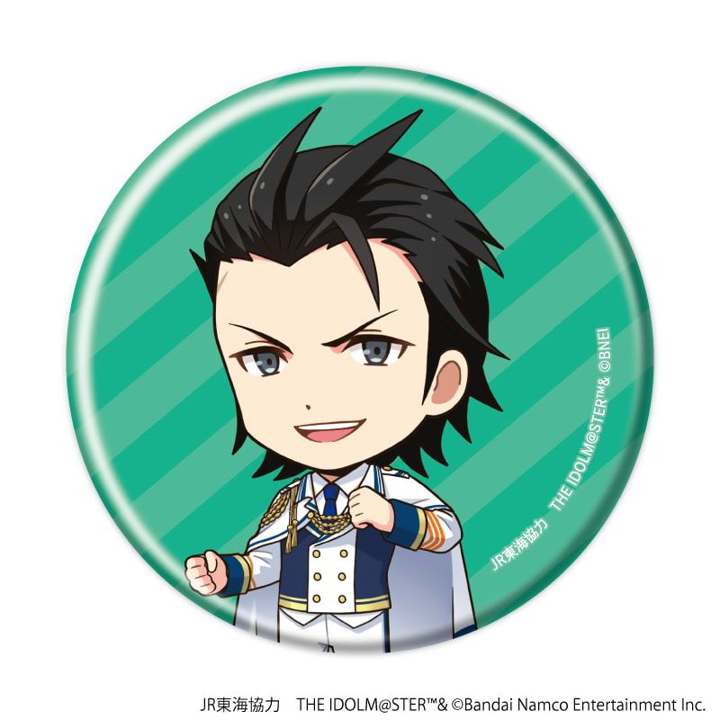 缶バッジ「JR東海×『アイドルマスター』シリーズ TR@VEL MEDLEY!!!!!!」04/コンプリートBOX(全10種)
