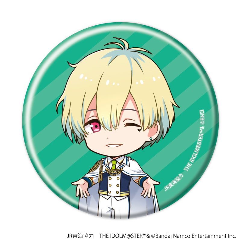 缶バッジ「JR東海×『アイドルマスター』シリーズ TR@VEL MEDLEY!!!!!!」04/コンプリートBOX(全10種)