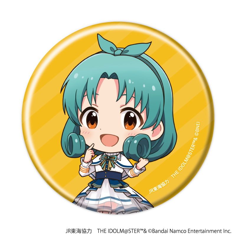 缶バッジ「JR東海×『アイドルマスター』シリーズ TR@VEL MEDLEY!!!!!!」03/コンプリートBOX(全10種)