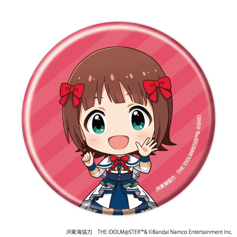 缶バッジ「JR東海×『アイドルマスター』シリーズ TR@VEL MEDLEY!!!!!!」01/コンプリートBOX(全10種)