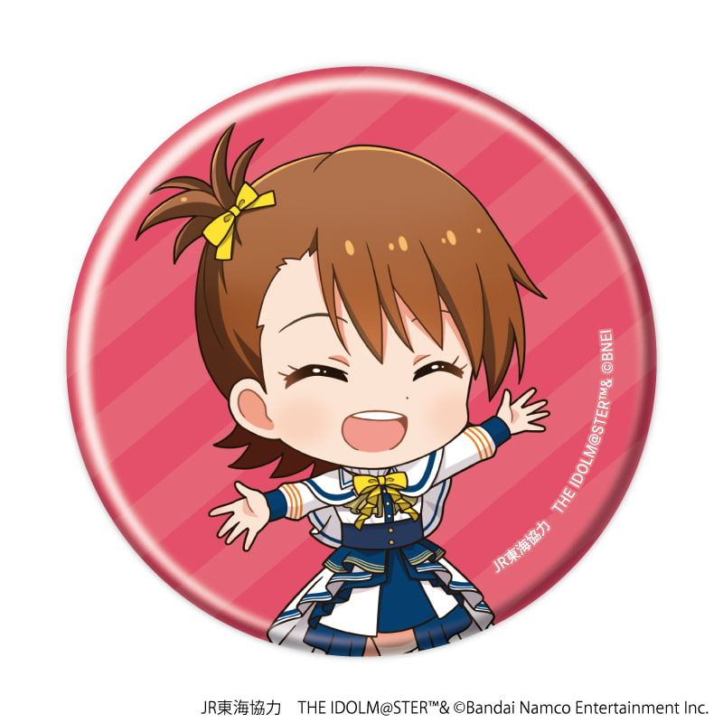 缶バッジ「JR東海×『アイドルマスター』シリーズ TR@VEL MEDLEY!!!!!!」01/コンプリートBOX(全10種)