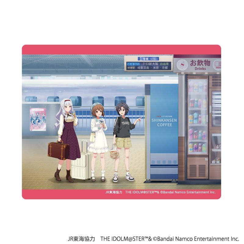 アクリルカード「JR東海×『アイドルマスター』シリーズ TR@VEL MEDLEY!!!!!!」07/コンプリートBOX(全6種)