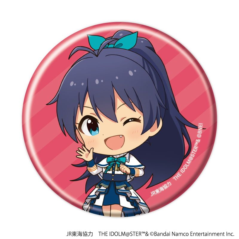 缶バッジ「JR東海×『アイドルマスター』シリーズ TR@VEL MEDLEY!!!!!!」01/トレーディング(10種)