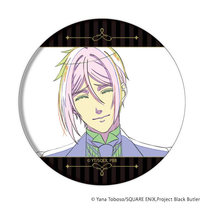 缶バッジアニメ「黒執事 -緑の魔女編-」01/セバスチャンBOX コンプリートセット(全6種)(原画イラスト)