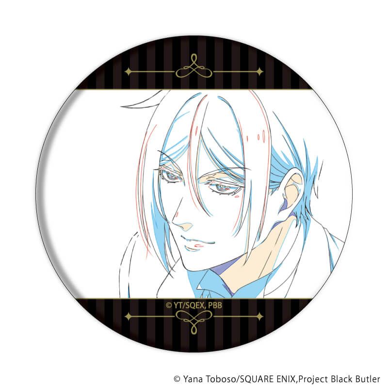 缶バッジアニメ「黒執事 -緑の魔女編-」01/セバスチャンBOX コンプリートセット(全6種)(原画イラスト)