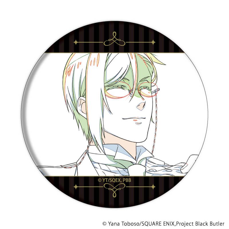 缶バッジアニメ「黒執事 -緑の魔女編-」01/セバスチャンBOX コンプリートセット(全6種)(原画イラスト)