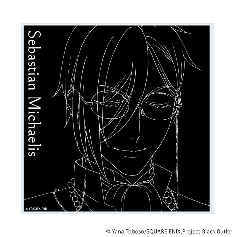 アクリルコースターアニメ「黒執事 -寄宿学校編-」01/セバスチャン・ミカエリス(原画イラスト)