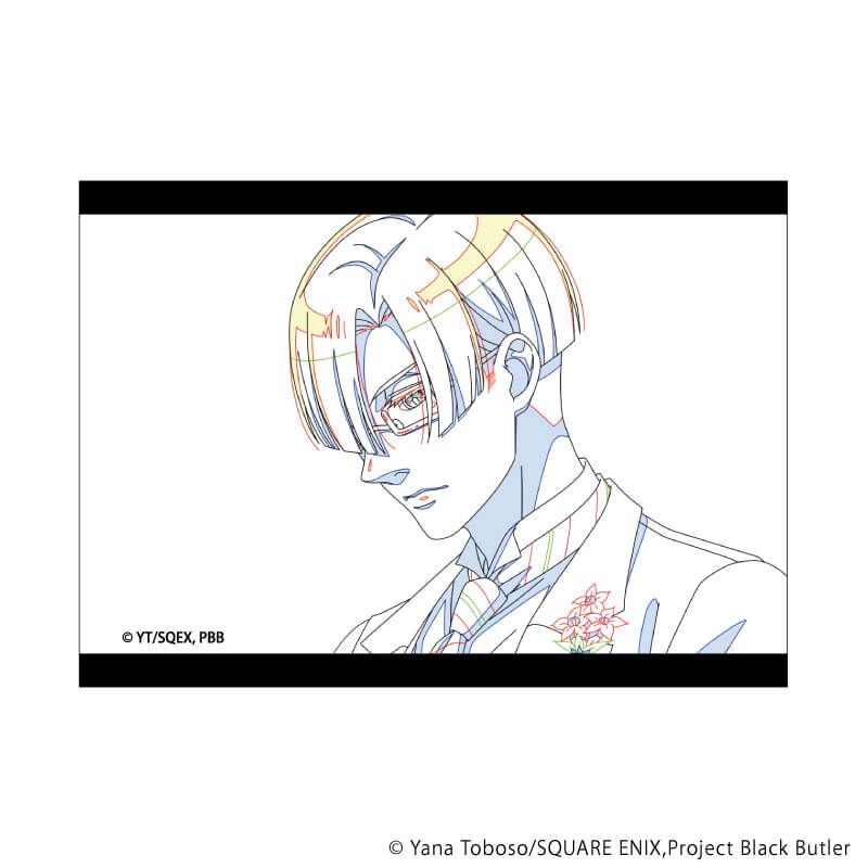 キャンバスボードミニアニメ「黒執事 -寄宿学校編-」01/コンプリートセット(全8種)(原画イラスト)