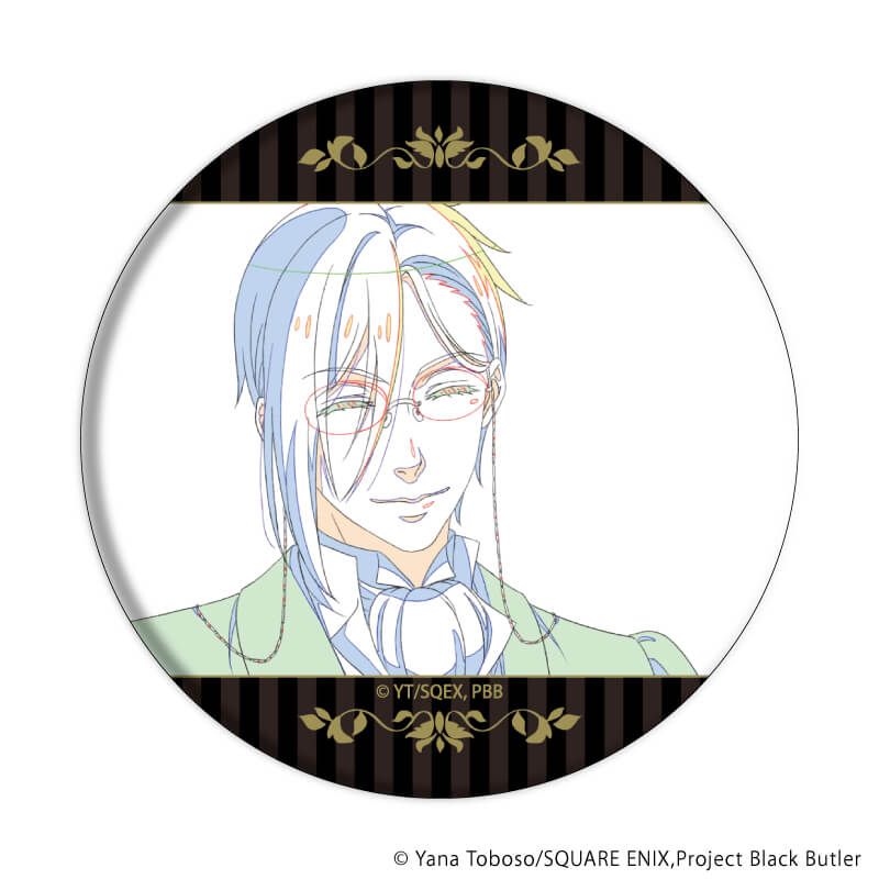 缶バッジアニメ「黒執事 -寄宿学校編-」01/コンプリートセット(全8種)(原画イラスト)