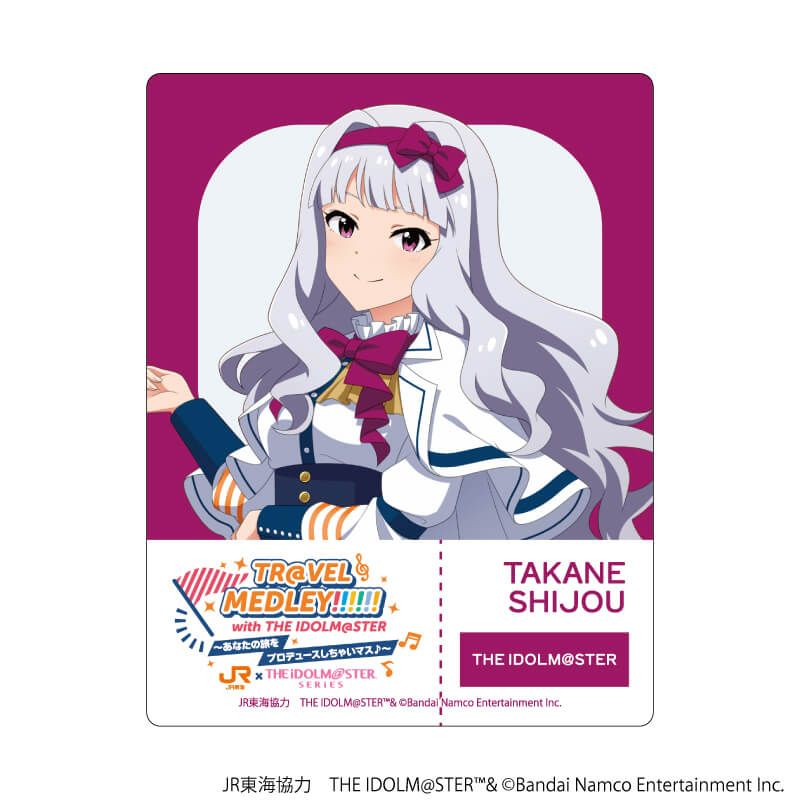 アクリルカード「JR東海×『アイドルマスター』シリーズ TR@VEL MEDLEY!!!!!! with THE IDOLM@STER」06/コンプリートBOX(全6種)