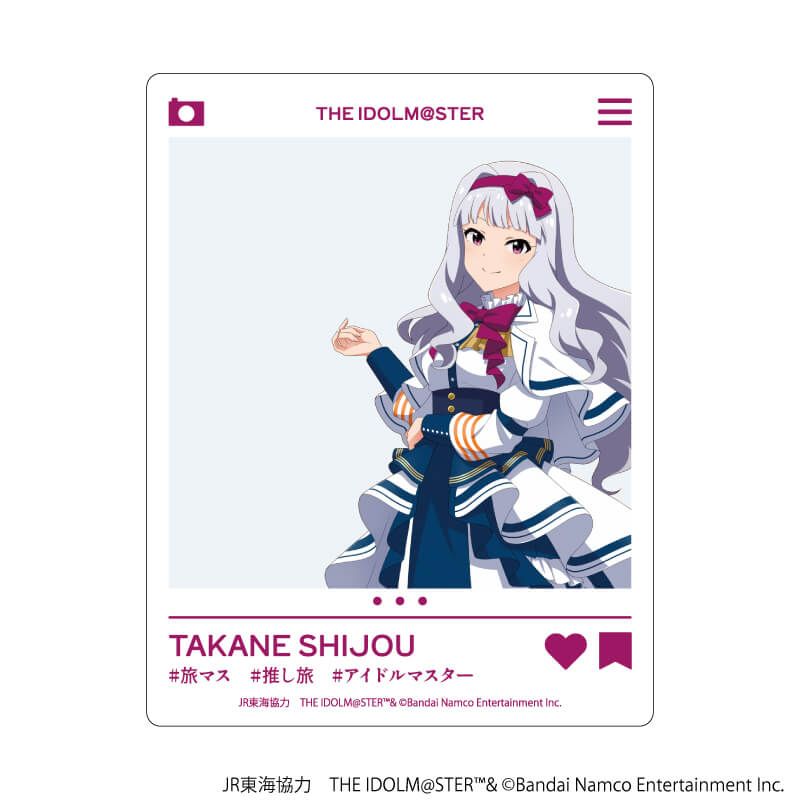 アクリルカード「JR東海×『アイドルマスター』シリーズ TR@VEL MEDLEY!!!!!! with THE IDOLM@STER」06/トレーディング(6種)