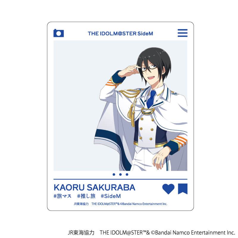 アクリルカード「JR東海×『アイドルマスター』シリーズ TR@VEL MEDLEY!!!!!! with SideM」01/トレーディング(6種)