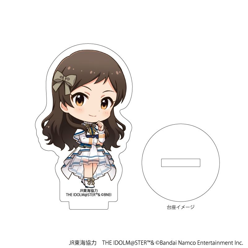 アクリルぷちスタンド「JR東海×『アイドルマスター』シリーズ TR@VEL MEDLEY!!!!!! with MILLION LIVE!」04/コンプリートBOX(全10種)