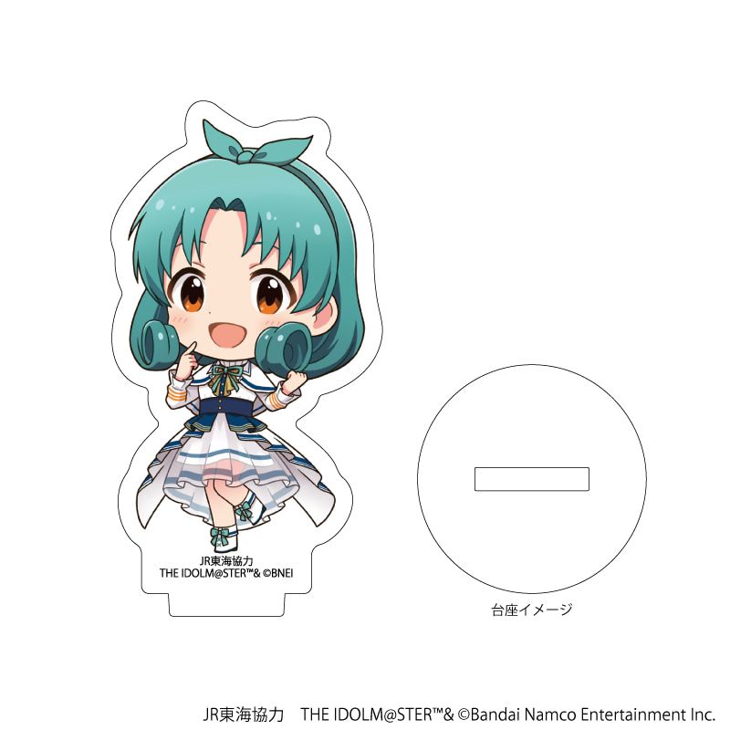アクリルぷちスタンド「JR東海×『アイドルマスター』シリーズ TR@VEL MEDLEY!!!!!! with MILLION LIVE!」04/コンプリートBOX(全10種)