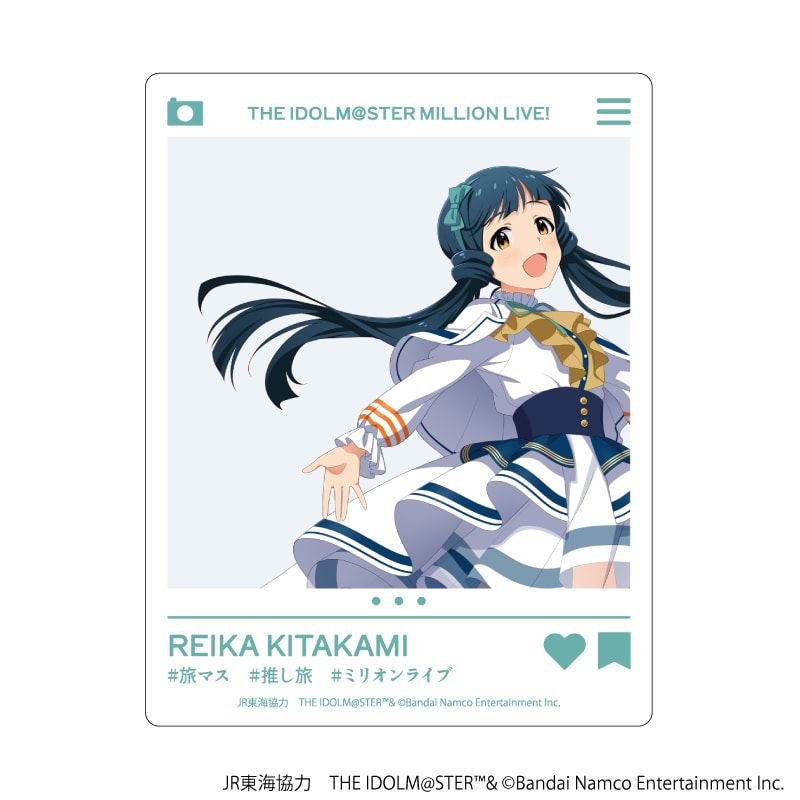 アクリルカード「JR東海×『アイドルマスター』シリーズ TR@VEL MEDLEY!!!!!! with MILLION LIVE!」04/コンプリートBOX(全6種)