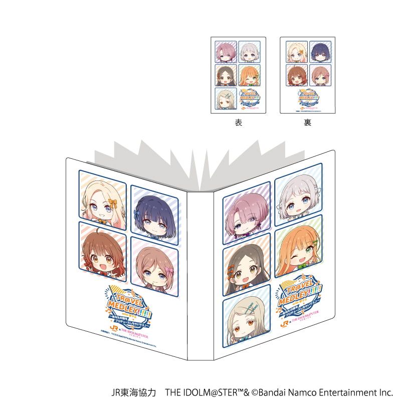 ポストカードホルダー「JR東海×『アイドルマスター』シリーズ TR@VEL MEDLEY!!!!!! with 学マス」05/コマ割りデザイン