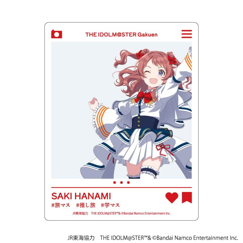 アクリルカード「JR東海×『アイドルマスター』シリーズ TR@VEL MEDLEY!!!!!! with 学マス」05/コンプリートBOX(全6種)
