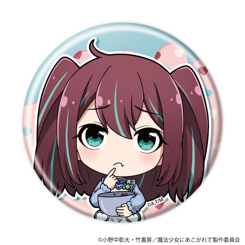 缶バッジ「魔法少女にあこがれて」18/コンプリートセット(全8種)(ミニキャライラスト)