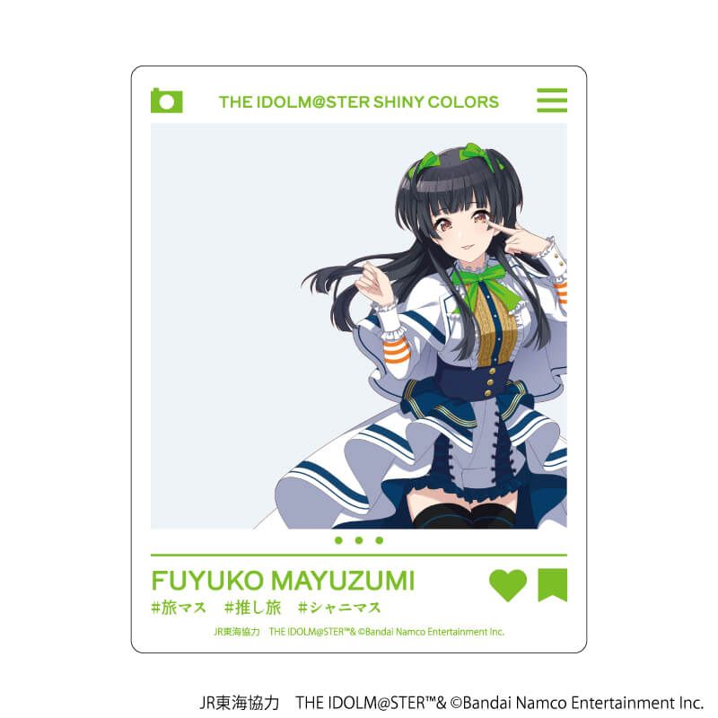 アクリルカード「JR東海×『アイドルマスター』シリーズ TR@VEL MEDLEY!!!!!! with SHINY COLORS」03/コンプリートBOX(全6種)