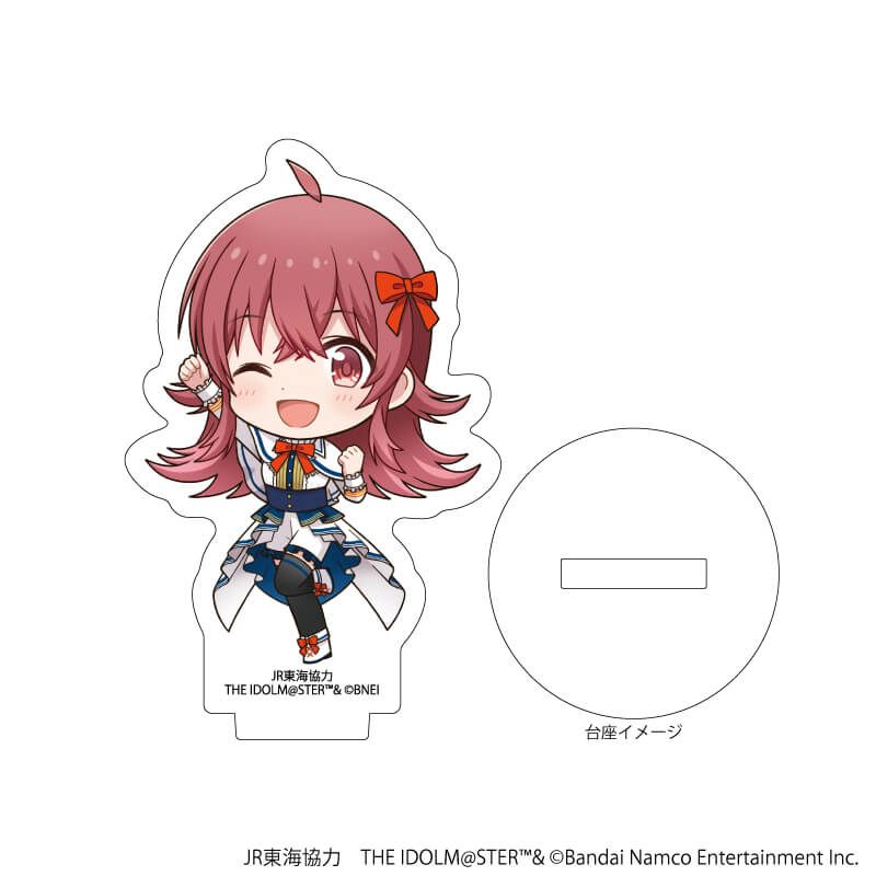 アクリルぷちスタンド「JR東海×『アイドルマスター』シリーズ TR@VEL MEDLEY!!!!!! with SHINY COLORS」03/トレーディング(10種)