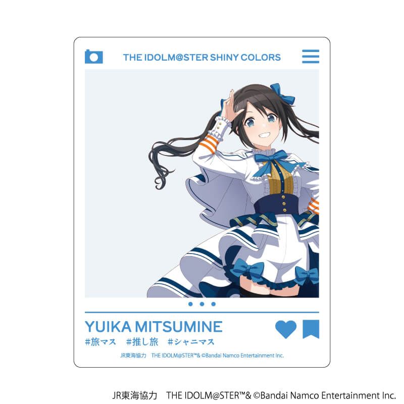 アクリルカード「JR東海×『アイドルマスター』シリーズ TR@VEL MEDLEY!!!!!! with SHINY COLORS」03/トレーディング(6種)