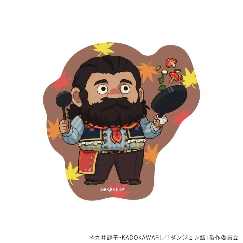 ダイカットマグネット「ダンジョン飯」01/収穫祭ver. コンプリートセット(全5種)(ミニキャライラスト)