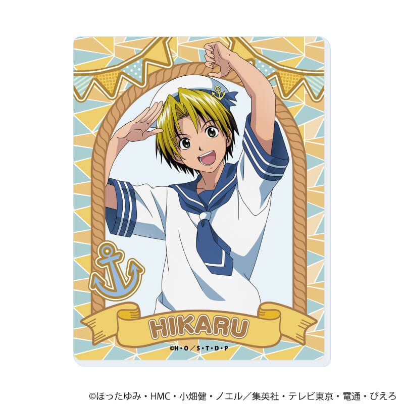 アクリルカード「ヒカルの碁」17/マリンセーラーver. コンプリートセット(全5種)(描き下ろしイラスト)