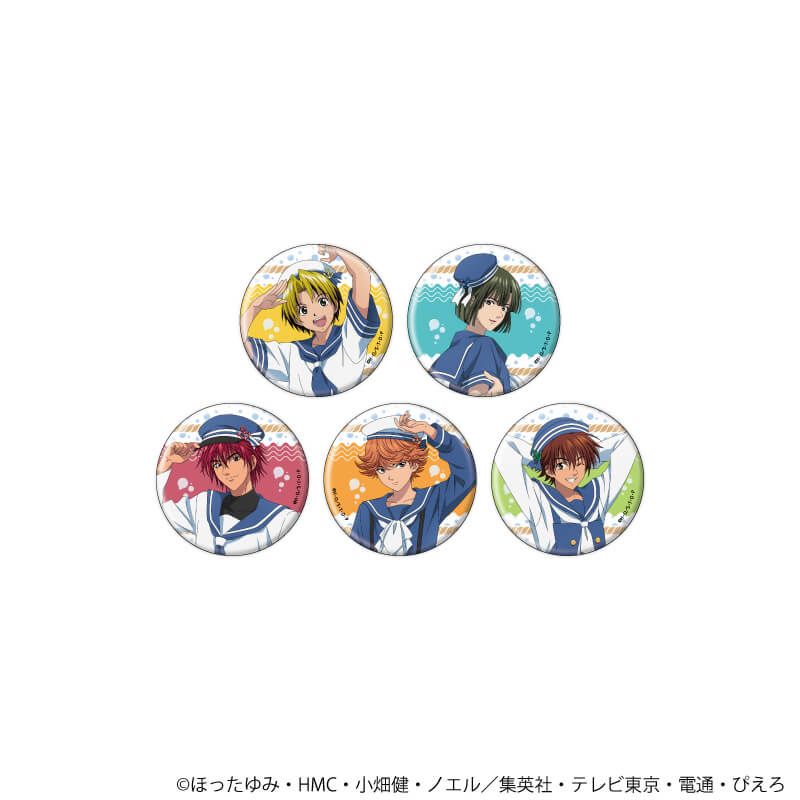 缶バッジ「ヒカルの碁」50/マリンセーラーver. コンプリートセット(全5種)(描き下ろしイラスト)