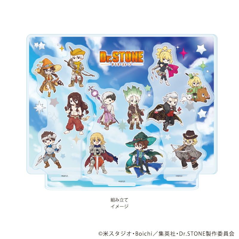 アクリルジオラマ「Dr.STONE」04/RPGver.(グラフアートイラスト)