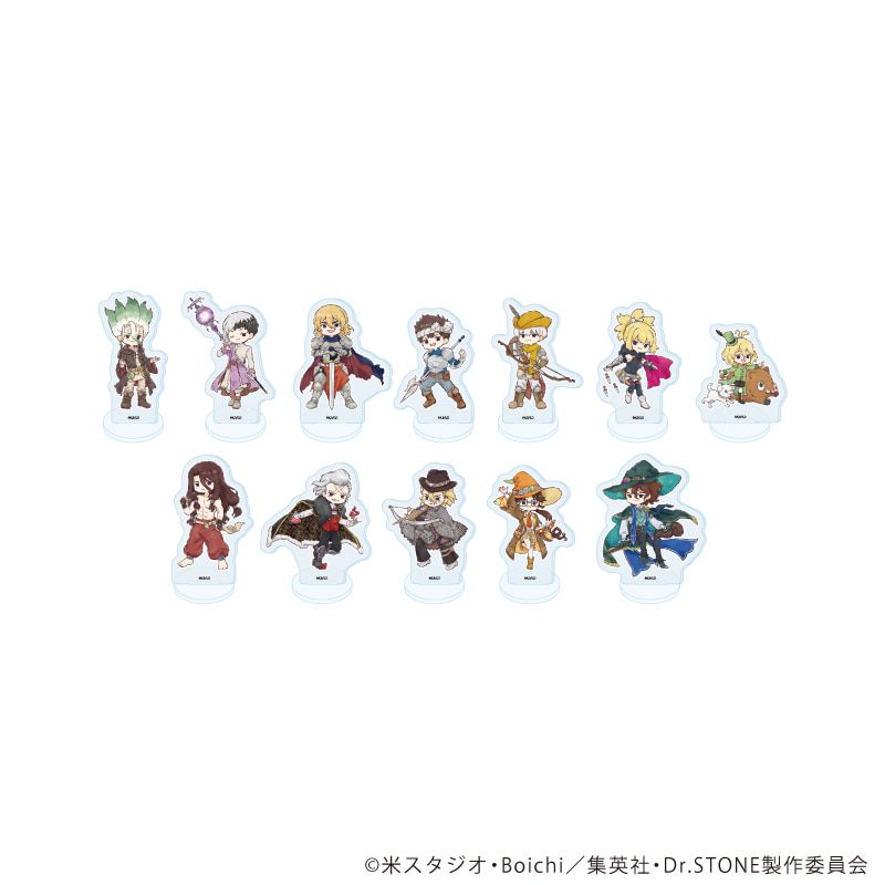 アクリルぷちスタンド「Dr.STONE」20/RPGver. ブラインド(12種)(グラフアートイラスト)