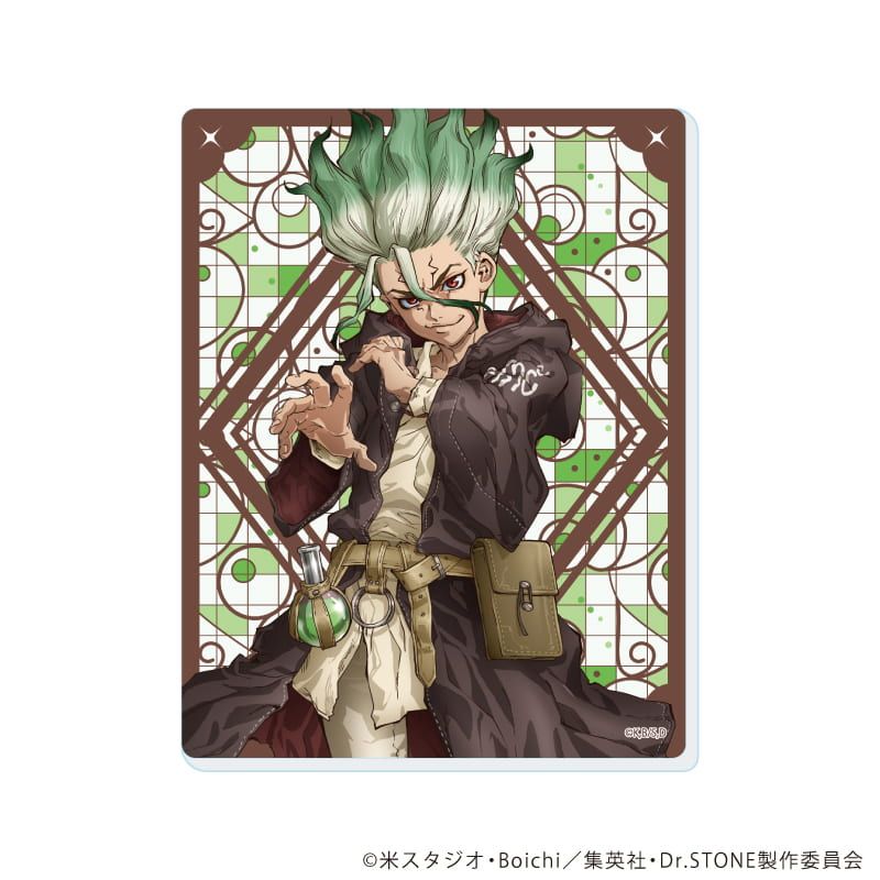 アクリルカード「Dr.STONE」20/RPGver. ブラインド(5種)(描き下ろしイラスト)