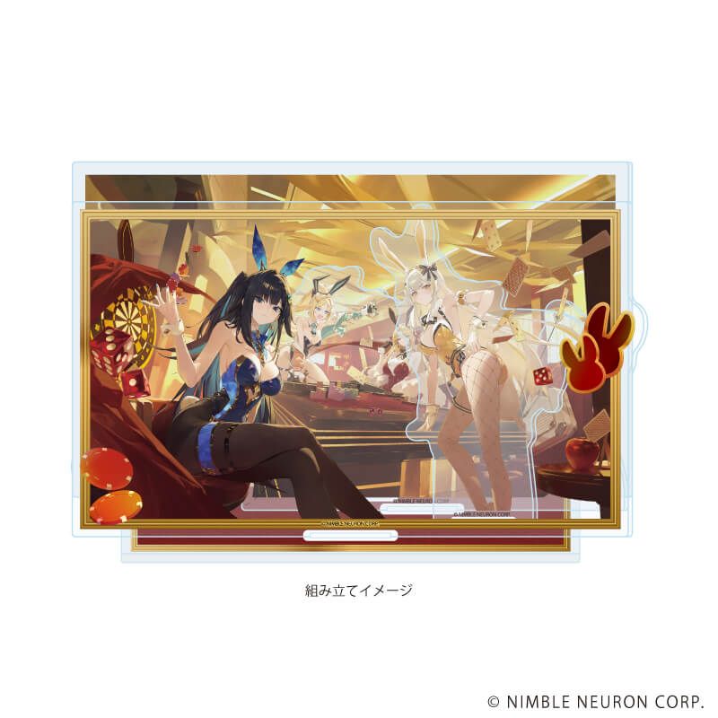 アクリルジオラマ「エターナルリターン」02/シーズン5:ラッキー★(公式イラスト)