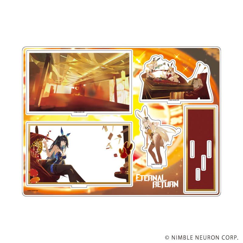 アクリルジオラマ「エターナルリターン」02/シーズン5:ラッキー★(公式イラスト)
