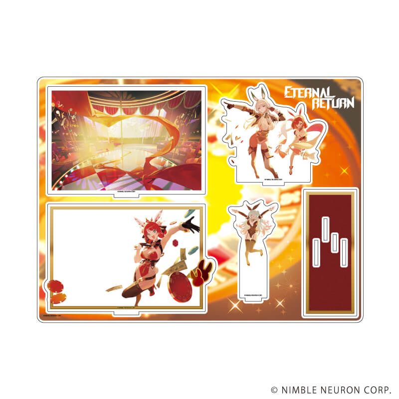 アクリルジオラマ「エターナルリターン」01/シーズン10:ロイヤル(公式イラスト)