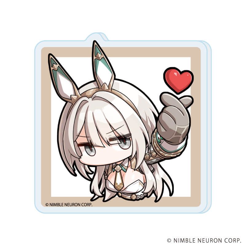 アクリルプレートバッジ「エターナルリターン」01/コンプリートセット(全8種)(公式イラスト)