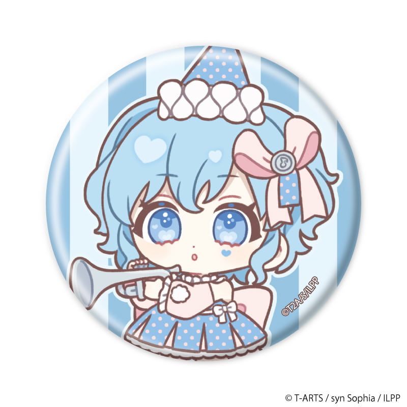 缶バッジ「アイドルランドプリパラ」21/サーカス団ver. コンプリートBOX(全10種)(ミニキャライラスト)