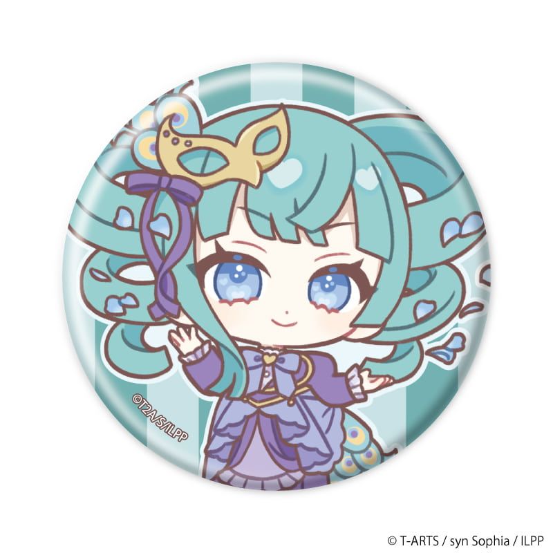 缶バッジ「アイドルランドプリパラ」21/サーカス団ver. コンプリートBOX(全10種)(ミニキャライラスト)