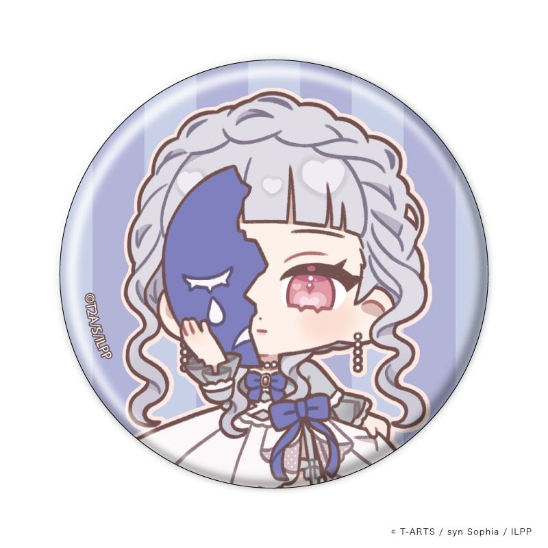 缶バッジ「アイドルランドプリパラ」20/サーカス団ver. コンプリートBOX(全10種)(ミニキャライラスト)