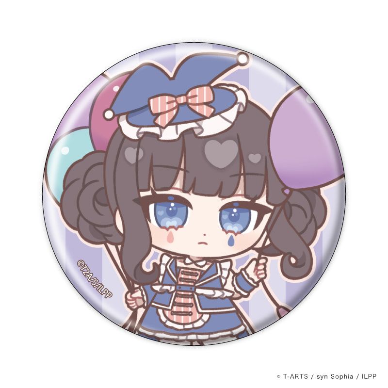 缶バッジ「アイドルランドプリパラ」20/サーカス団ver. コンプリートBOX(全10種)(ミニキャライラスト)