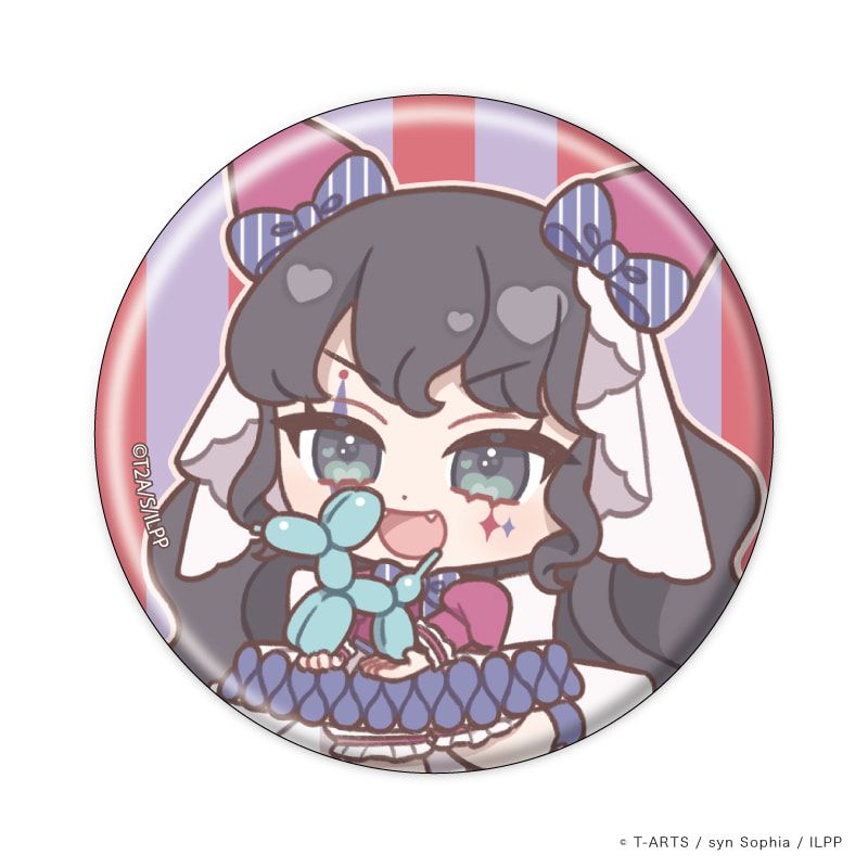 缶バッジ「アイドルランドプリパラ」20/サーカス団ver. コンプリートBOX(全10種)(ミニキャライラスト)