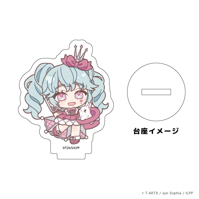 アクリルぷちスタンド「アイドルランドプリパラ」09/サーカス団ver. ブラインド(10種)(ミニキャライラスト)